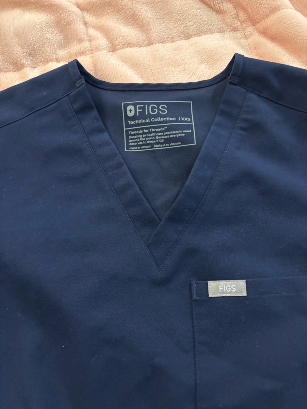 FIGS Women Catarina Scrub Top - Picture 2 of 3